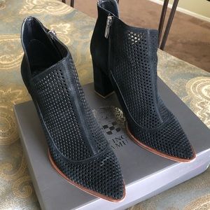 VINCE CAMUTO Suede Ankle Boots